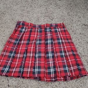 Plaid skirt